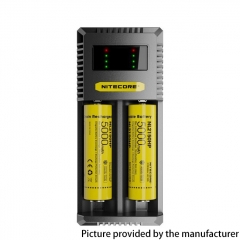 Authentic Nitecore CI2 USB Charger for 18350 18650 20700 21700 Battery - Black