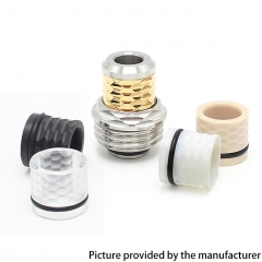 SXK Hussar Vapes Modular DT BxRBB Style Honeycomb Drip Tip Set for BxR BB Billet Box Mod - Silver