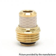 SXK Hussar Modular DT BxRBB Style Honeycomb Drip Tip Set for BxR BB Billet Box Mod - Gold