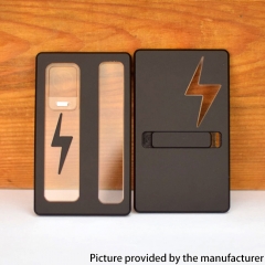 MK MODS Replacement Acrylic Thunder Panels for Cthulhu AIO Box Mod Kit - Black