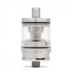 Monarch J3S JIIIS 2 Style 316SS 23mm RTA Rebuildable Tank Vape Atomizer - Silver