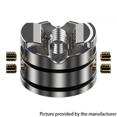 Authentic ThunderHead Creations THC X Mike BLAZE SOLO RDA 24mm 2ml with BF Pin - Black Red