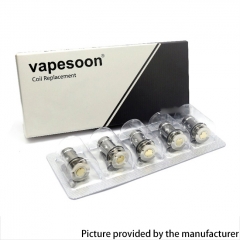 Vapesoon Replacement TPP DM4 Coils for Drag 3 Drag X Plus Drag X Pro Argus GT II Kit 0.3ohm (5pcs/pack)