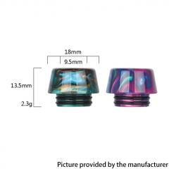 Reewape 810 Drip Tip AS343 for RBA RTA RDA Atomizer - Black