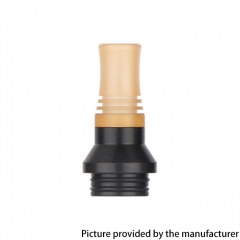 Reewape 810 Drip Tip AS351 for RBA RTA RDA Vape Atomizer - Yellow Black
