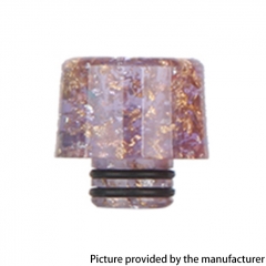 Reewape 510 Drip Tip AS353 for RBA RTA RDA Vape Atomizer - Purple