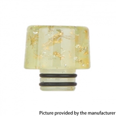 Reewape 510 Drip Tip AS353 for RBA RTA RDA Vape Atomizer - Light Yellow