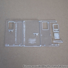 SSPP Styple Sturdy Super Secret Front Black Panel for the Cthulhu AIO Box Mod - Translucent