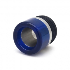 510 810 Drip Tip SS Base Resin Mouthpiece Convertible Replacement Drip Tip for RTA RDA Atomizer - Blue