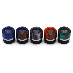 510 810 Drip Tip SS Base Resin Mouthpiece Convertible Replacement Drip Tip for RTA RDA Atomizer - Blue