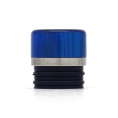 510 810 Drip Tip SS Base Resin Mouthpiece Convertible Replacement Drip Tip for RTA RDA Atomizer - Blue