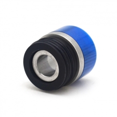 510 810 Drip Tip SS Base Resin Mouthpiece Convertible Replacement Drip Tip for RTA RDA Atomizer - Blue