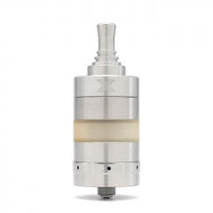 (Ships from Germany)ULTON KF X Style 24mm RTA 4ml  (No Logo) - Silver