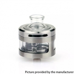 Authentic Wismec Inde Duo 30mm RDA Rebuildable Dripping Atomizer - Silver