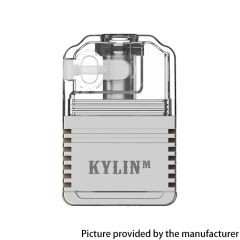 Authentic Vandy Vape Kylin M Tank for Vandy Vape Pulse AIO Kit - Frosted Grey