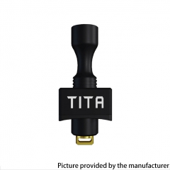 Authentic Veepon Tita X RBA with 7 Airflow Pins for Tita Tank Universal Boro Tanks - Black