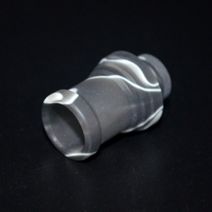 Acrylic 510 Drip Tip Mouthpiece for RTA RDA Tank  -  Black