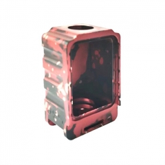 PRC ProRo Style Aluminum Alloy Boro Tank for SXK BB Billet AIO Box Mod Kit - Camouflage Red