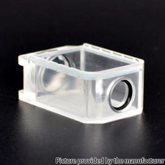 BrijG V2 Style Bridge Flipper 2.B Boro J-Tank Boro Tank for Boro SXK BB Billet Box Mod Kit - Silver + Clear