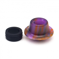 Resin 510 Drip Tip + Adapter Anti - Frying Flat 810 Vape Mouthpiece for RTA Tank RDA  - Purple