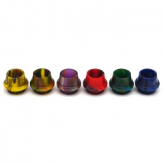 Replacement Large Bore 810 Resin Drip Tip for 528 Goon Kennedy Battle Mad Dog RDA RTA Tank - Blue