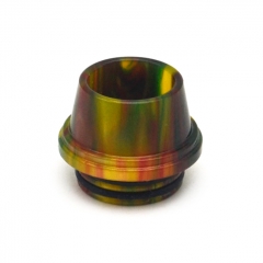 Replacement Large Bore 810 Resin Drip Tip for 528 Goon Kennedy Battle Mad Dog RDA RTA Tank - Rainbow
