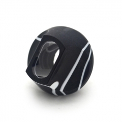 Resin 810 Drip Tip Radian Mouthpiece for RTA Tank RDA - Black White