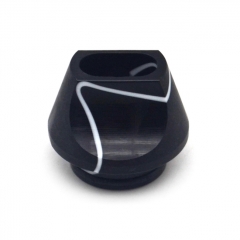 Resin 810 Drip Tip Radian Mouthpiece for RTA Tank RDA - Black White