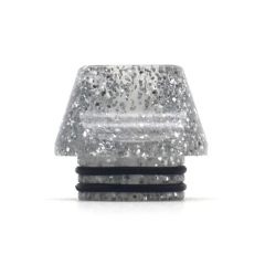 Resin 810 Drip Tip Radian Mouthpiece for RTA Tank RDA - Silver