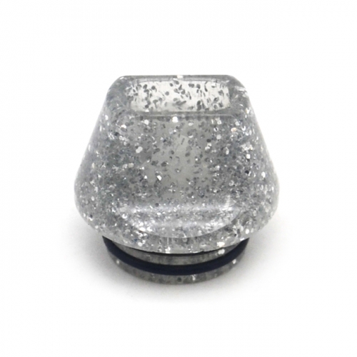 Resin 810 Drip Tip Radian Mouthpiece for RTA Tank RDA - Silver