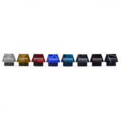 Resin 810 Drip Tip Radian Mouthpiece for RTA Tank RDA - Red