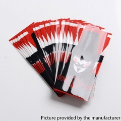PVC Heat Shrinkable Tube Wrap Sleeve for 18650 Battery 10PCS - V for Vendetta