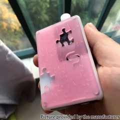 Replacement Puzzle Front + Back Panels for Cthulhu AIO Box Mod Kit - Pink