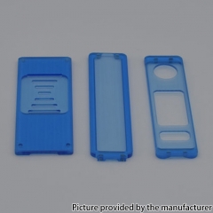 Authentic MK MODS Acrylic Replacement Cover Panel Plate for Stubby Aio Mod Kit - Blue