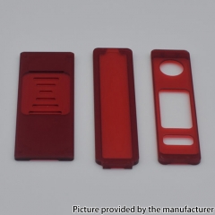 Authentic MK MODS Acrylic Replacement Cover Panel Plate for Stubby Aio Mod Kit - Red