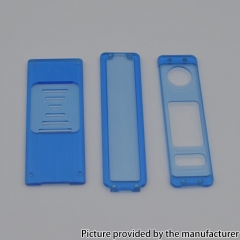 Authentic MK MODS Acrylic Replacement Cover Panel Plate for Stubby Aio Mod Kit - Blue