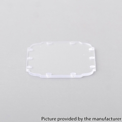 SXK Replacement Back Plate for SXK Mission XV Style Space Pod Boro Tank - Translucent