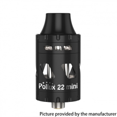 Authentic UD Pollux 22mm mini Tank by Vapwiz 2ml - Black