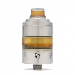 Coppervape Hussar Project X Style 316SS 22mm RTA Rebuildable Tank Atomizer 2ml - Satin