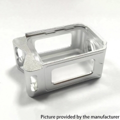 Monarchy Style Boro Tank for SXK BB  Billet AIO Box Mod Kit - Sliver + Transparent