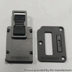Mission Rokr Switch Style Aluminum Inner Plate Set for SXK BB Billet Box Mod Kit - Black
