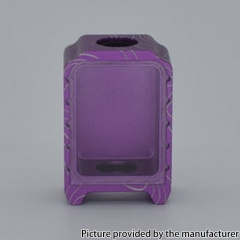 Authentic MK MODS Topo Boro Tank for SXK BB Billet AIO Box Mod Kit - Purple