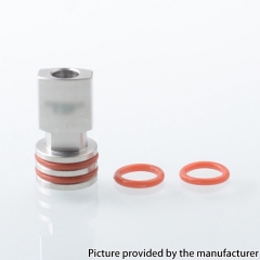 510 Drip Tip Stainless Steel Mouthpiece for RTA RDA Atomizer - Silver