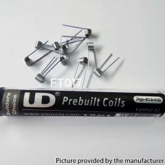 UD KA1 Prebuilt Coils 24GA * ID2.8 * 0.5ohm 10PCS