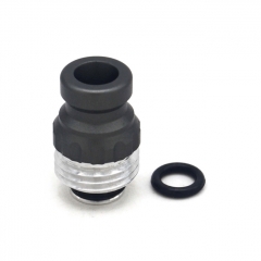 Mission MXV Nuke Style Drip Tip for SXK BB Billet Boro AIO Mod - Gunmetal