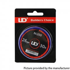 UD NI200 Heat Wire Prebuilt Spool Wire 26GA 30 FEET