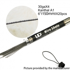 UD KA1 Twisted Wire 30Ga*4 6IN*20pcs