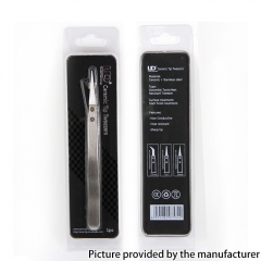 UD Ceramic + Stainless Steel Sharp Tip Tweezers - Sliver