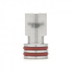 510 Drip Tip Stainless Steel Mouthpiece for RTA RDA Atomizer - Silver