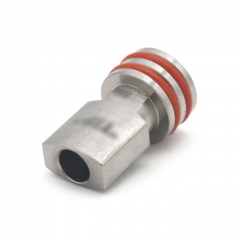 510 Drip Tip Titanium Mouthpiece for RTA RDA Atomizer - Silver